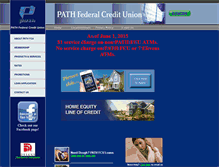 Tablet Screenshot of pathfcu.org